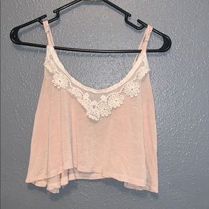 Spaghetti strap crop top